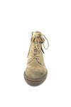 Fugitive Flat Ankle Boot With Leopard Strap