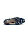 Marian Classic Loafer With Pewter Stone Trim