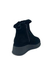 Marco Moreo Wedge Boot With Ruffle Edge