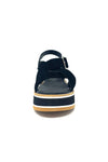 La Repo Wedge Sandal With Ankle Strap