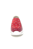 Marco Moreo Slip On Wedge With Silver Stud Detail.