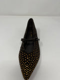 Pedro Anton Pointed Mary Jane With Stud Detail.