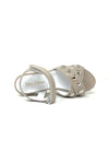 Marco Moreo Wedge Sandal With Velcro Strap.
