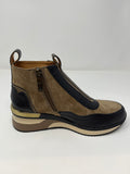Mamzelle Wedge Shoe With Inside Zip.