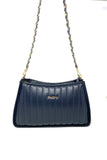 Marco Moreo Quilted Handbag, Plain Leather Strap or Chain Strap Option