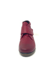 Valerias Wedge Shoe/Boot With Velcro Strap