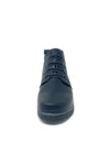 Valerias Wedge Ankle Boot With Elastic Laces Effect