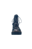 Fugitive Ankle Boot With Laces And Side Zip