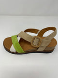 Fugitive Low Wedge Sandal