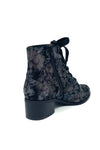 Fugitive Patterned Ankle Boot With Laces and Boots side Zip