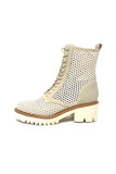 Mam'zelle Summer Boot. Laces And Inside Zip.