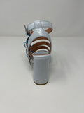 Fra Russo Strappy Block Heel Sandal.