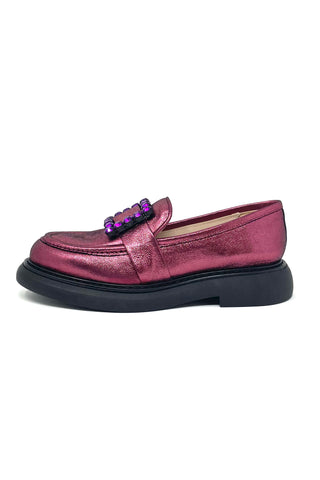 Marian Loafer with Buckle Trim