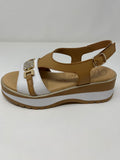 Valerias Wedge Slingback Sandal.