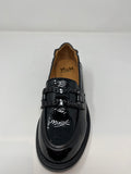 Mamzelle Classic Loafer With Buckle Trim.