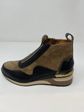 Mamzelle Wedge Shoe With Inside Zip.
