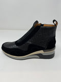 Mamzelle Wedge Shoe With Inside Zip.