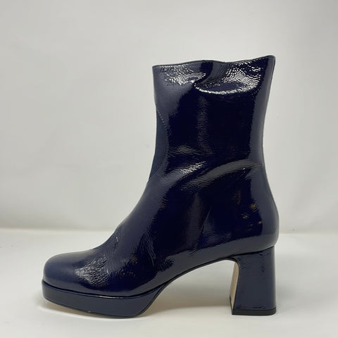 Marian Platform Patent/Suede Boot