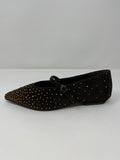 Pedro Anton Pointed Mary Jane With Stud Detail.