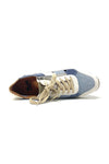 Mam'zelle Wedge Trainer With Outside Zip And Removable Insoles.
