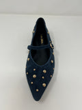 Pedro Anton Pointed Flat Mary Jane.
