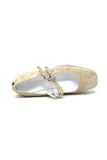 Marco Moreo Mary Jane Style Flatform.