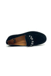 Mam'zelle Suede Loafer with Beaded Trim