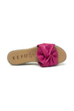 La Repo Wedge Slider With Ruched Upper