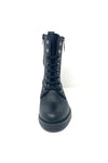 Valerias Ankle Boot With Mock Outer Zip Detail
