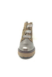 Mamzelle Chunky Style Ankle Boot With Stretch And Velcro Close Strap
