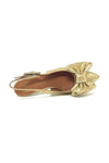 Marian Soft Leather Slingback With Bow Trim