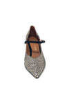 Marian Pointed Court With Black Strap