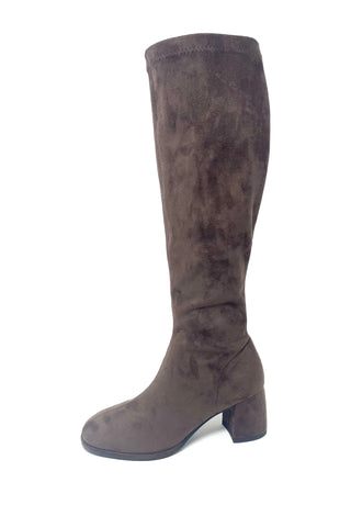 Pedro Anton Knee High Block Heel