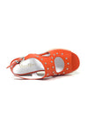 Marco Moreo Soft Wedge Sandal With Stud Detail.