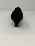 Marian Mid Heel Court With Bow Trim.
