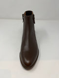 Mamzelle Ankle Boot With Inside Zip. Mock Outside Zip.