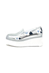 Marco Moreo Slip On Flatform With Flower Pattern.