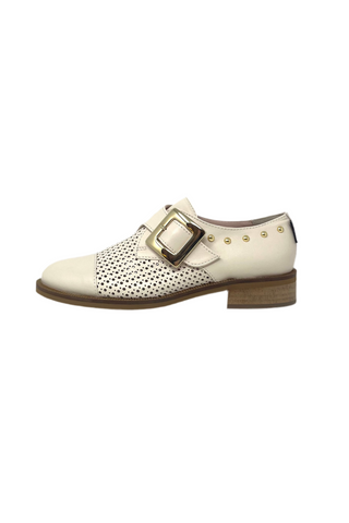 Marco Moreo Punched Brogue With Side Buckle.