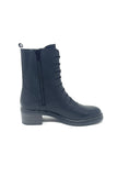 Valerias Ankle Boot With Elastic Laces Effect