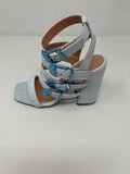 Fra Russo Strappy Block Heel Sandal.