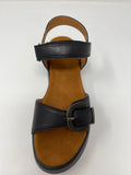 Mamzelle Double Strap Sandal With Velcro Back closing.