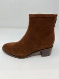 Mamzelle Block Heel Ankle Boot With Back Zip.