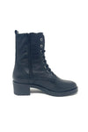 Valerias Ankle Boot With Mock Outer Zip Detail