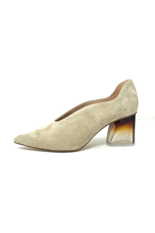 Marian Pointed Court with Block Heel
