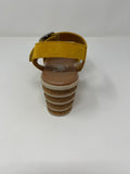 Valerias Wedge Sandal With Ankle Strap.