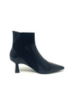 Marian Pointed Ankle Pull On Ankle Boot With Elastic Panels
