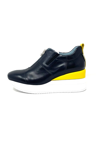 Marco Moreo Trainer Wedge With Centre Zip