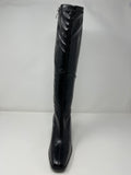Pedro Anton Stretch Leg Knee High Boot With Block Heel.