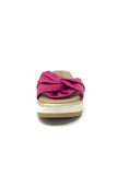 La Repo Wedge Slider With Ruched Upper
