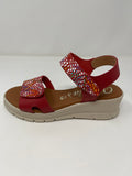 Valerias Low Wedge Sandal.